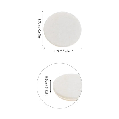 Saxophone Pads Clarinet Replacement Kit s, 17PCS s Bb White