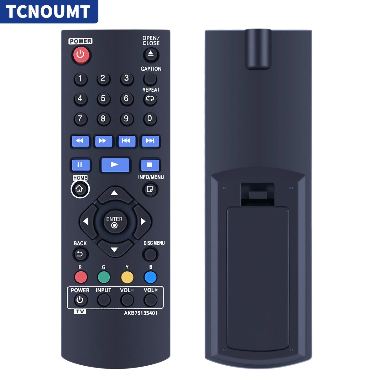 AKB75135401 Remote Control For LG DVD Player UBK80 UP870 UP875 BPM35 BP175