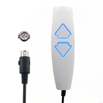Fresayerd Lift Chair Remote Replacement, 5 Pin 2 6X1.6X1 Inches, White