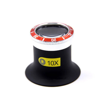 1Pc Watch Magnifier Glasses Loupe Jewel Watchmaker Repair Magnifying Tool 10X;