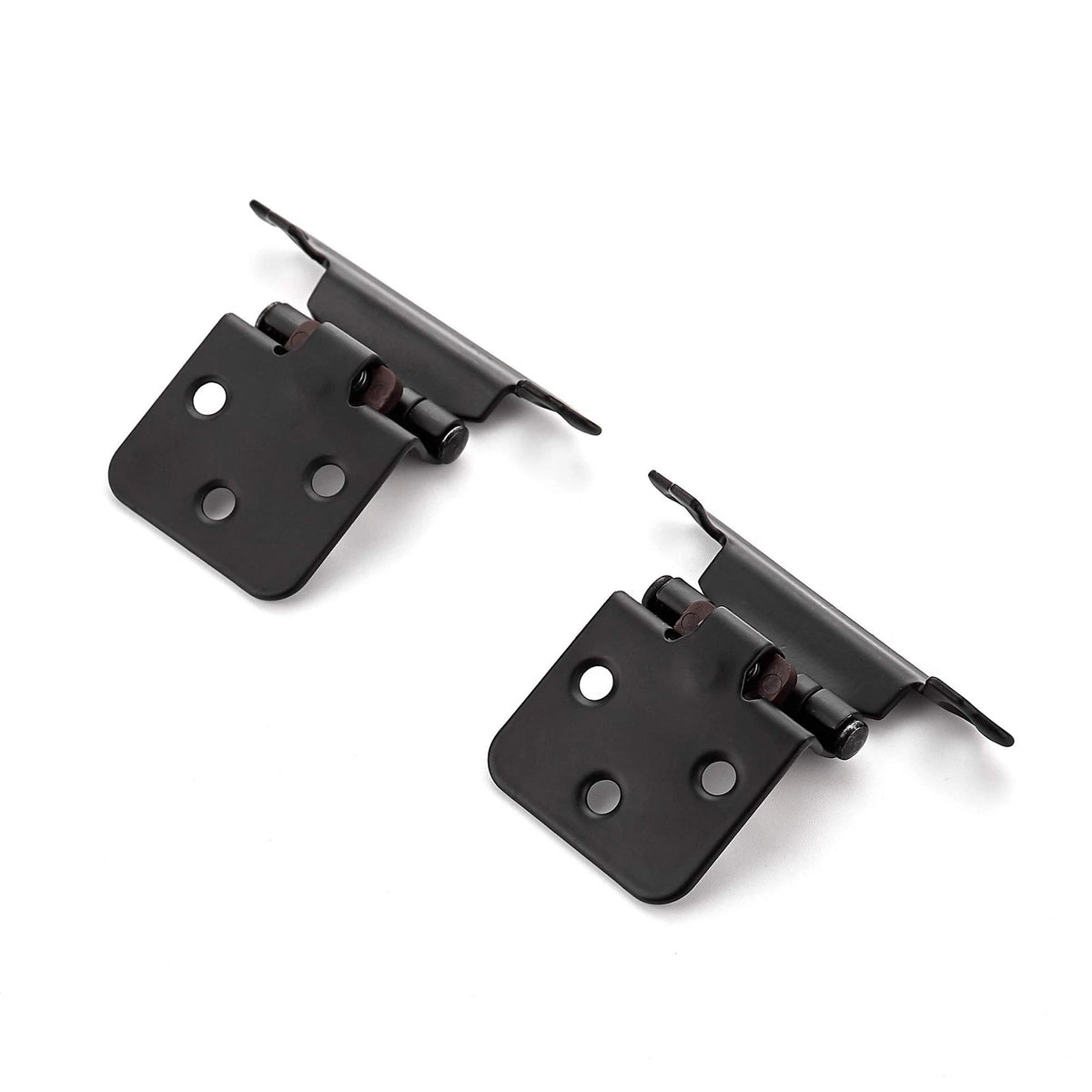 Ravinte 60 Pack (30 Pairs) 1/2" Overlay (Variable) 1/2 inch Overlay, Black