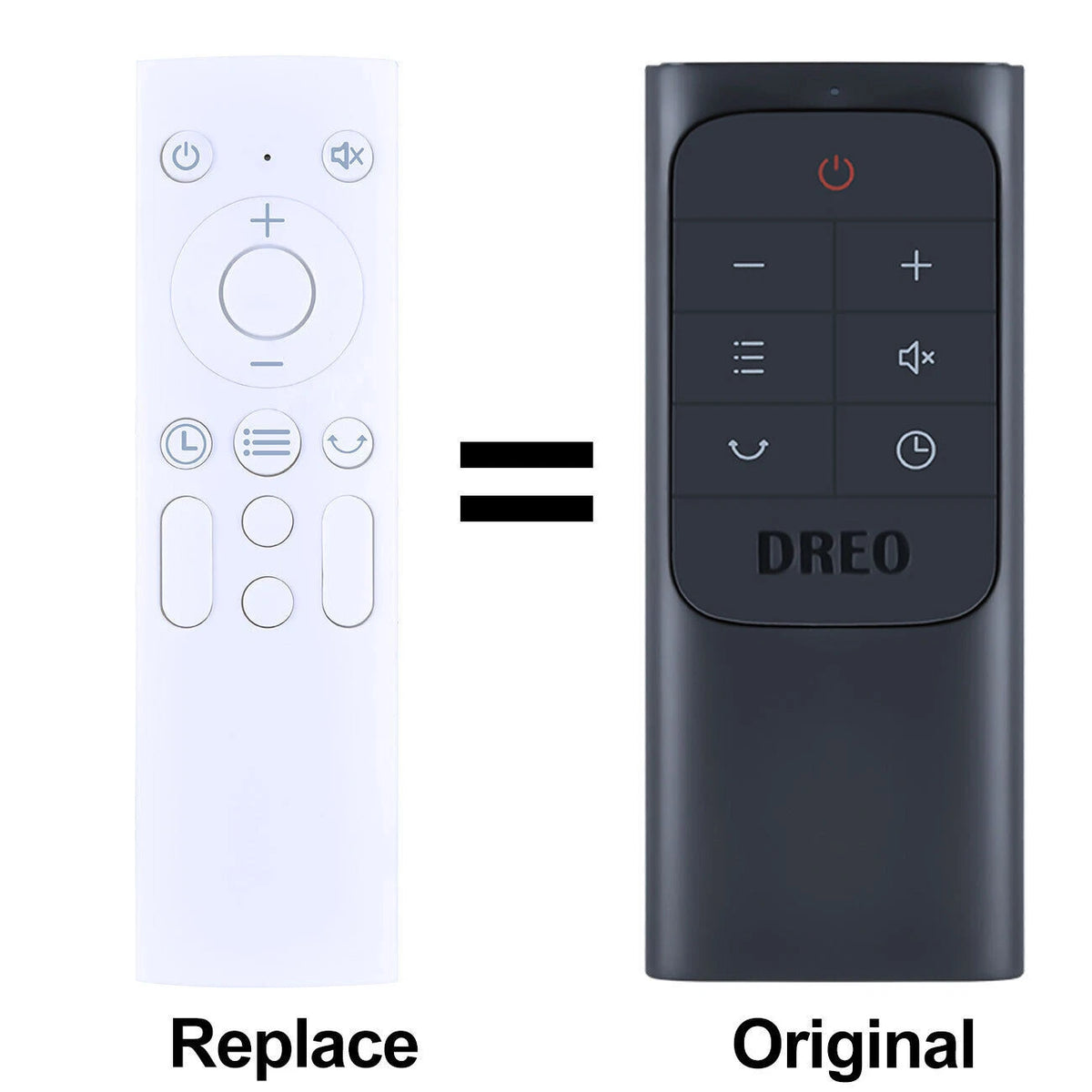 Replacement Remote Control For Dreo Tower Max Fan