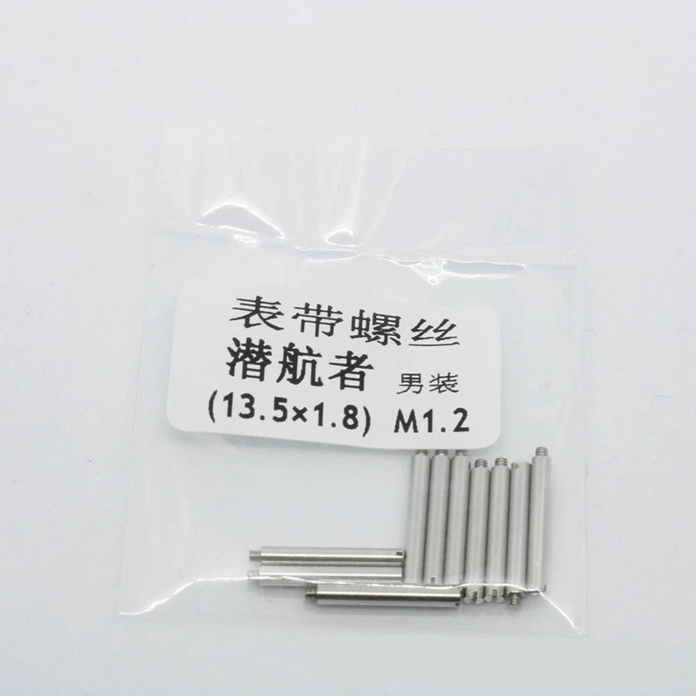 13.5x1.8mm Watch Band Link Pin Bracelet Screw Pins For Submariner Watch Strap jj