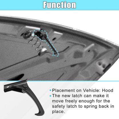 For Jeep Wrangler JK 2007-2017 3.6L Hood Safety Catch Latch Hook 55395654AA