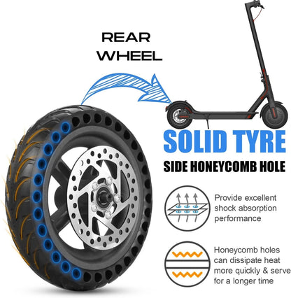 ELKATECH | Gotrax Wheel replacement and Xiaomi M365 electric 8.5 inch, grey