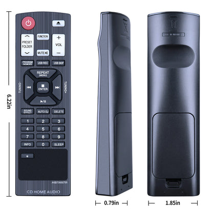 AKB73655705 Remote Control For LG CD Home Audio Mini Hi-fi System CM9950 CM4230