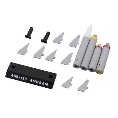 48cm PLA Plastic 1/8 Scale United States AIM-120 AMRAAM Missile Display Model