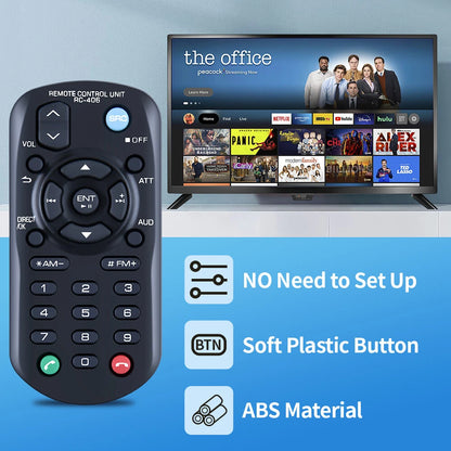 RC-406 For Kenwood CD Receiver Remote Control KDC-X704 KMR-D358 KDC-BT34