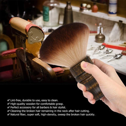 Large Neck Duster Brush Anself Soft Barber Face (Pack of 1), 01#