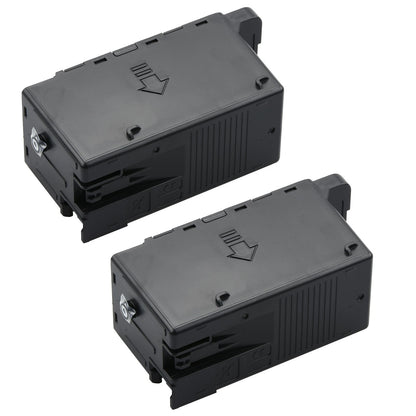 2* C9345 Maintenance Box For Epson Printer Waste Ink Pad Replacement Parts