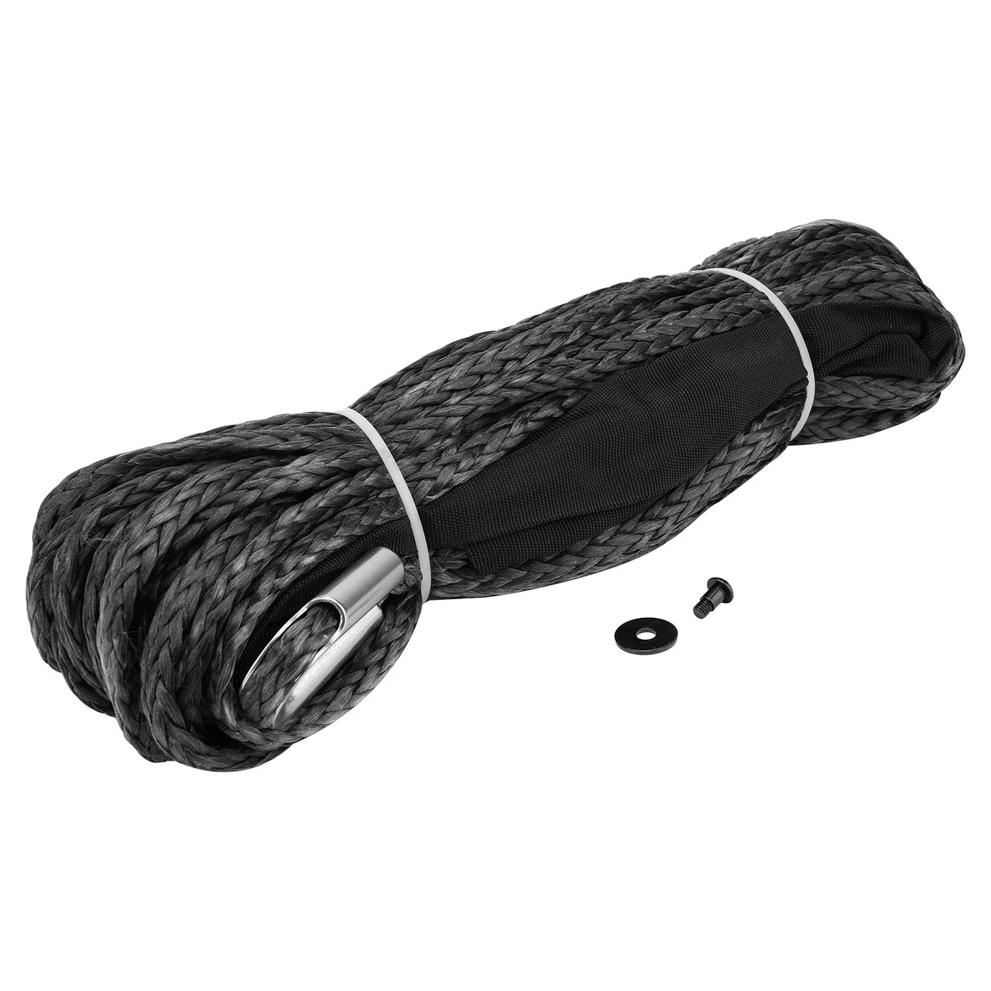 104232 Winch Synthetic Rope 90' long-3/8" Hook/Loop ends 12000 lb