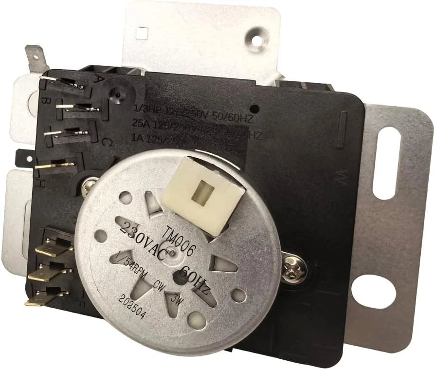 W10745655 Dryer Timer, Compatible with Whirlpool, Amana, Maytag, Black