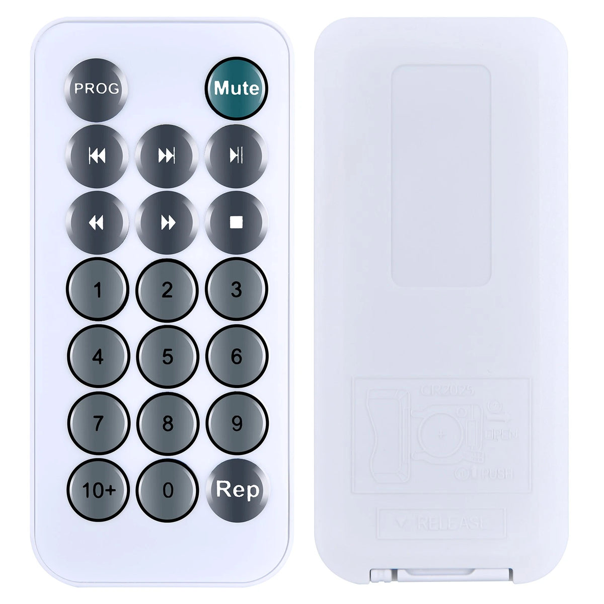 Replacement Remote Control For Retekess TR621 CD and Cassette Player