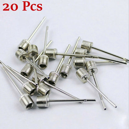 20Pack Inflating Football Basketball Soccer Ball Air Pump Needle Pin Nozzle H