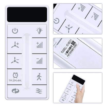 Remote Control For Wisful 56" Indoor Wood Ceiling Fan with Light HZY-SM21004