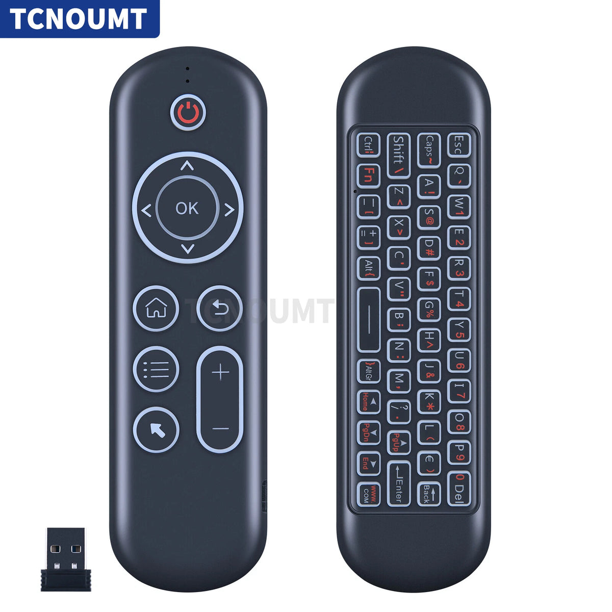 Remote Control For 2.4G & BT5.2 DUAL MODE Wireless Air Mouse and Keyboard