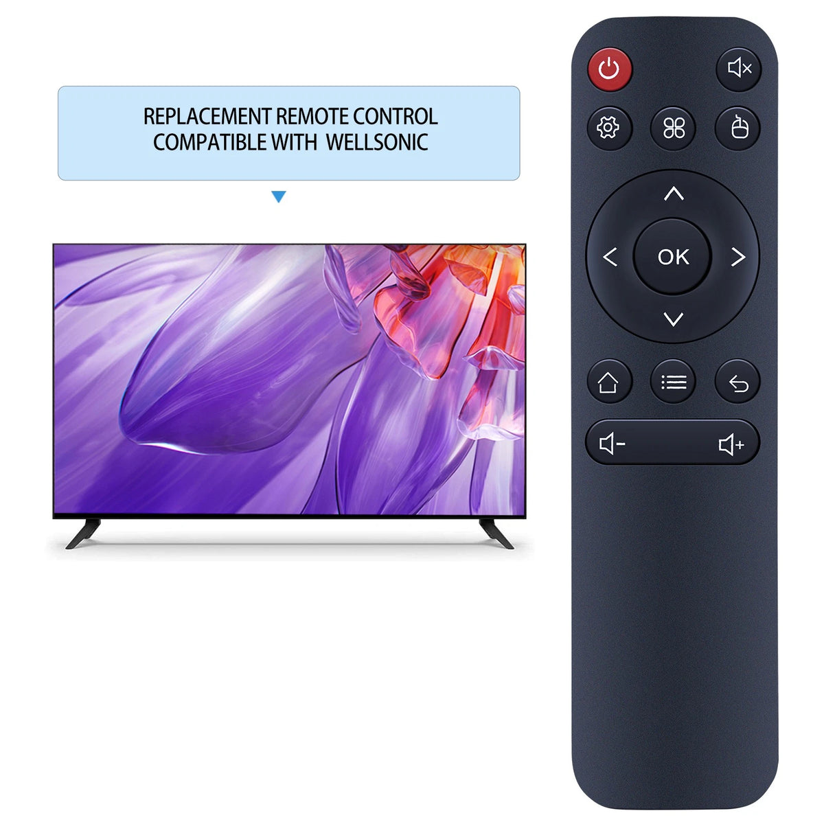 Remote Control For WellSonic Mini Projector