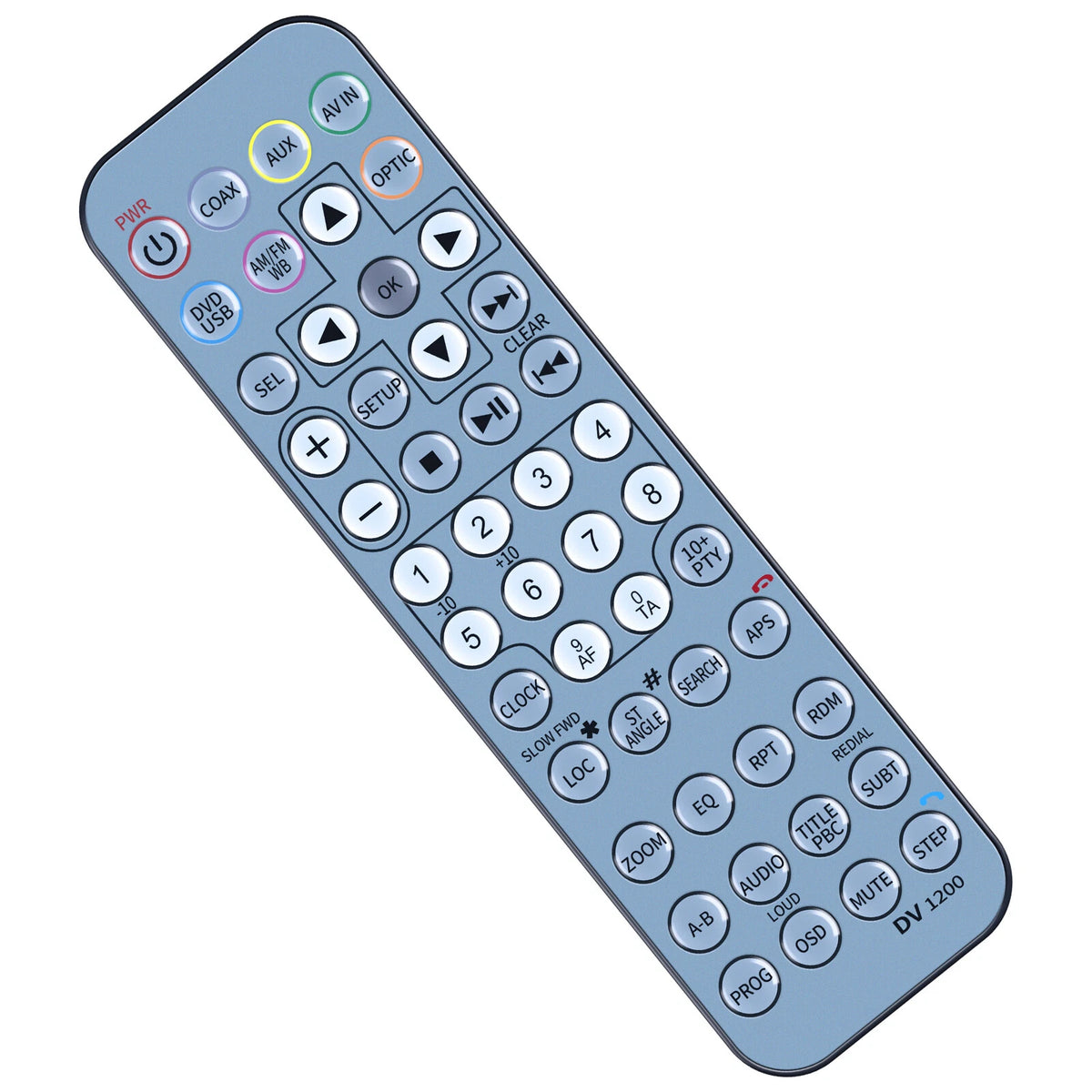 Remote Control For Furrion Entertainment DV1200 DV1200-RC DV1200RC System