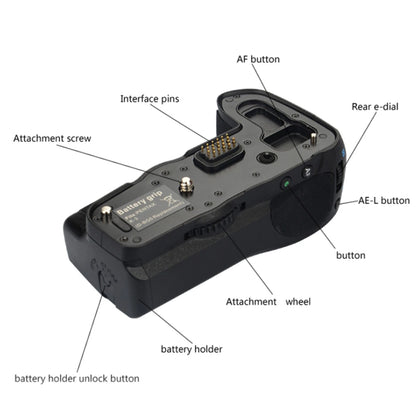 Fit For Pentax K3/K3II D-BG5 Vertical Battery Pack Grip Endurance Extension