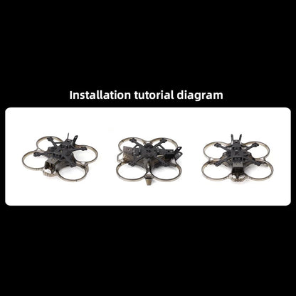 HGLRC 2inch Cihoop FPV Drone Frame for Racing Black