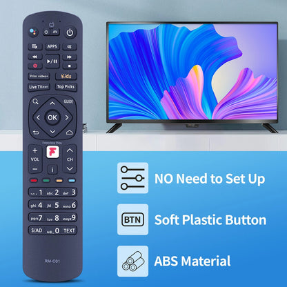 Replacement Remote Control For Humax Aura RM-C01 FVP 4K-GTR