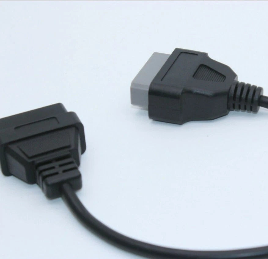 OBD1 to OBD2 Connector Adapter 14 Pin Convert Cable Diagnostic Tool for Nissan