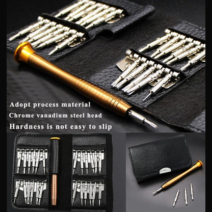 Drone Repair Screwdriver Tool Kit 25 IN 1 Set for DJI Phone RC Car Toy PC Laptop