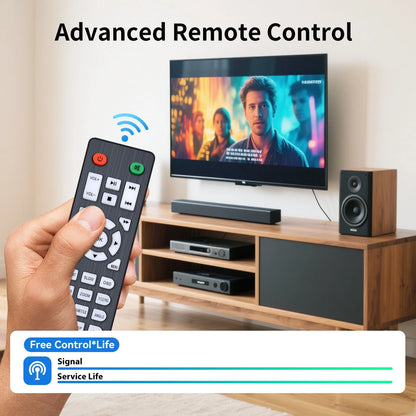 Remote Control For FELEMAN 1080P HD TV DVD Player MD116 MD6BUS