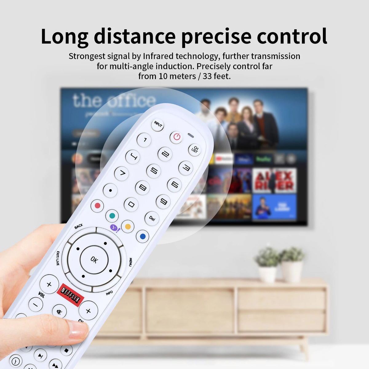 Replacement Remote Control For AOC LCD LED HDTV TV RC2414703/01B