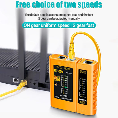 Networks Cable Tester Ethernet RJ45 RJ11 LAN Wire Telephone Cable Testing Tool g