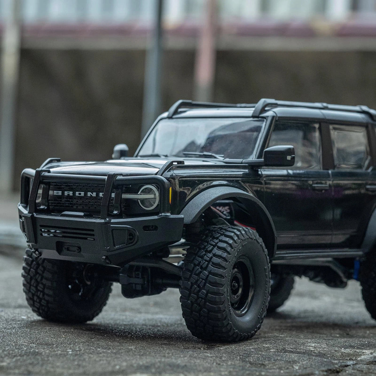SPEELIK Aluminum Front & Rear Bumper for Traxxas 1/18 TRX4M Bronco Upgrade...