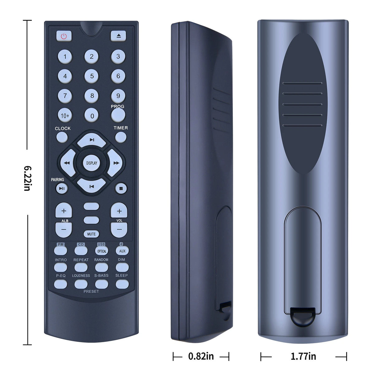 Replace Remote Control For Hitachi AXM649U AXM510E Bluetooth Micro Hi-Fi System