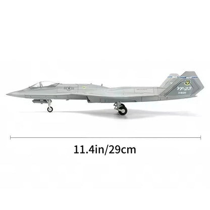 1:72 Scale YF-23 Stealth Fighter Building Blocks Kit, Durable ABS, Snap-Fit