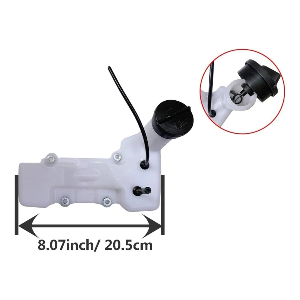 Vented Fuel Tank Assembly 4134 350 0400 For Stihl FS250 FS300 FS350 Trimmer