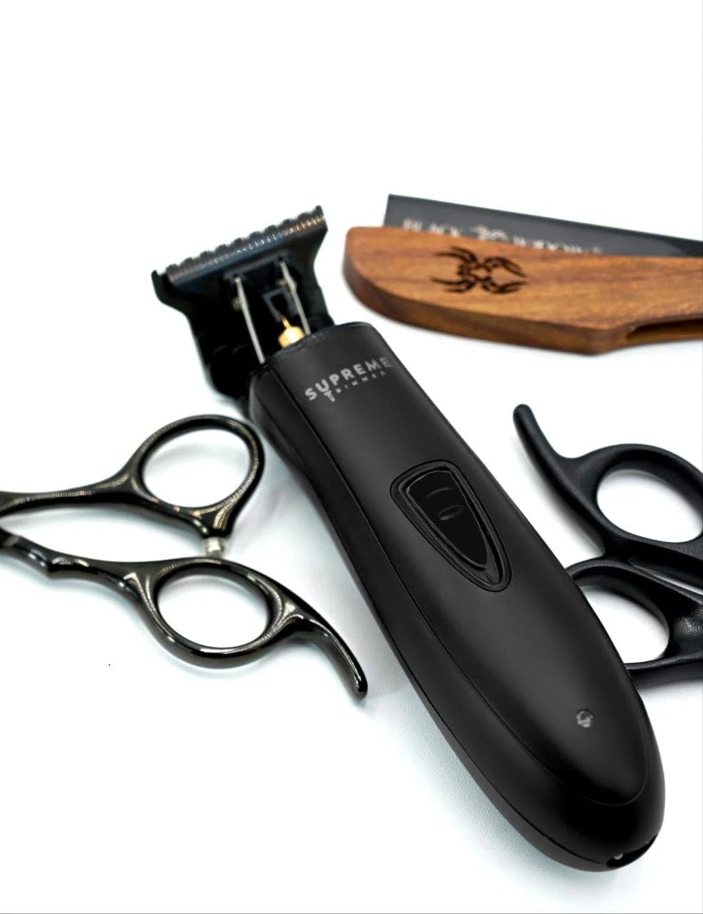 Supreme Trimmer T Shaper - Quiet Cordless Beard & Hair for Black Dlc