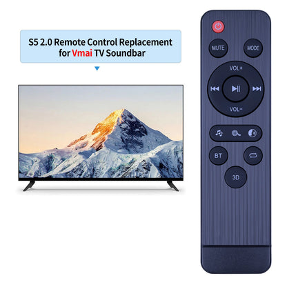 Replacement Remote Control For Vmai S5 2.0CH Soundbar