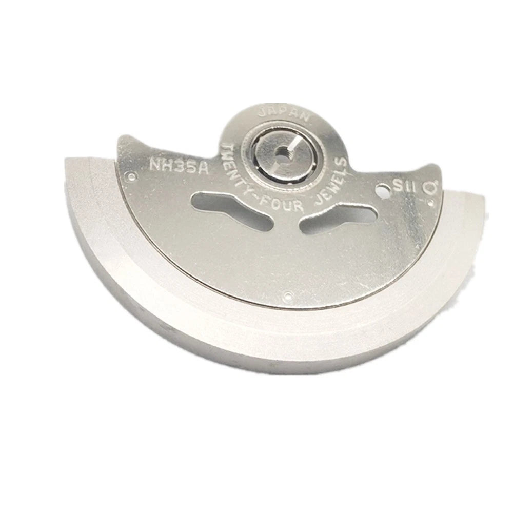 Metal Watch Automatic Hammer Rotor Pendulum For Seiko NH35 Movement Accessories