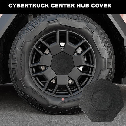 For Tesla Cybertruck Wheel Hub Cover Center Caps, 2023-2024 4PCS