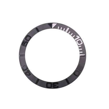 38mm Ceramic Watch Bezel Black For Seiko Yacht-Master Diver SKX007/009/011 vq