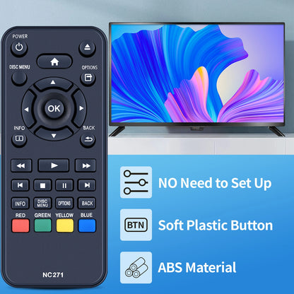 NC271 NC271UL Replacement Remote Control For Philips BDP1502 BDP1502/F7