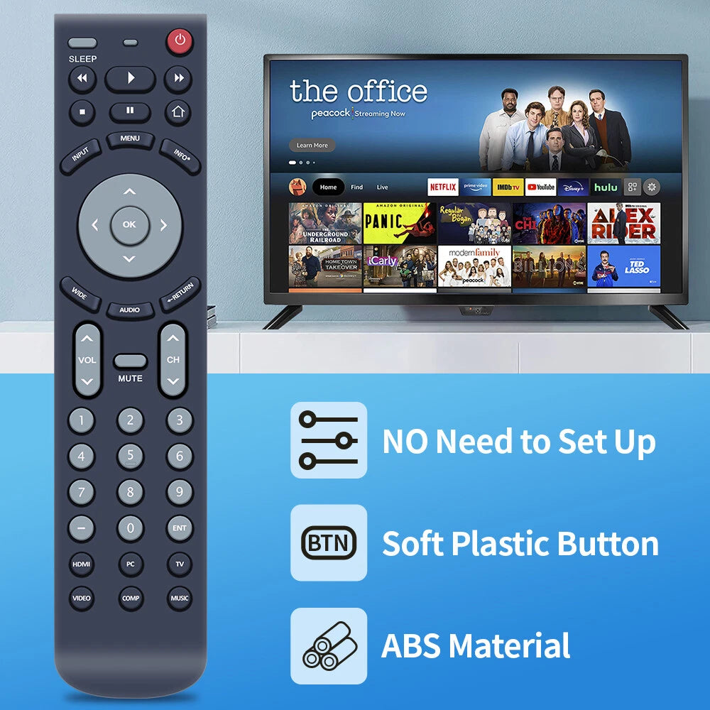 RMT-JR02 For JVC LED TV Remote Control EM42FTR EM48FTR EM55FTR EM65FTR