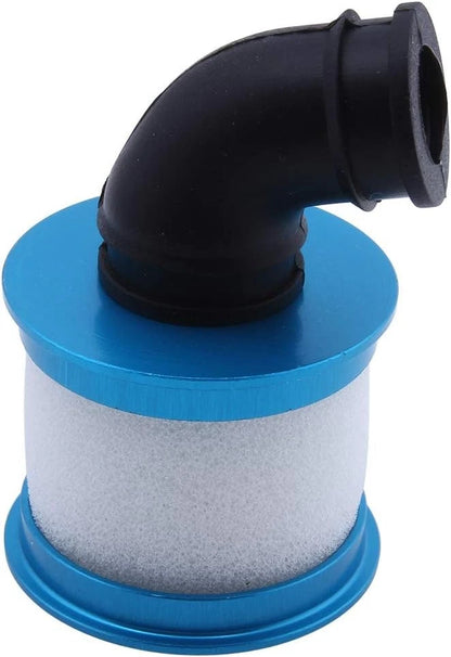 HobbyPark RC Air Filter Aluminum Capped w/Element Sponge 04104 Nitro Blue