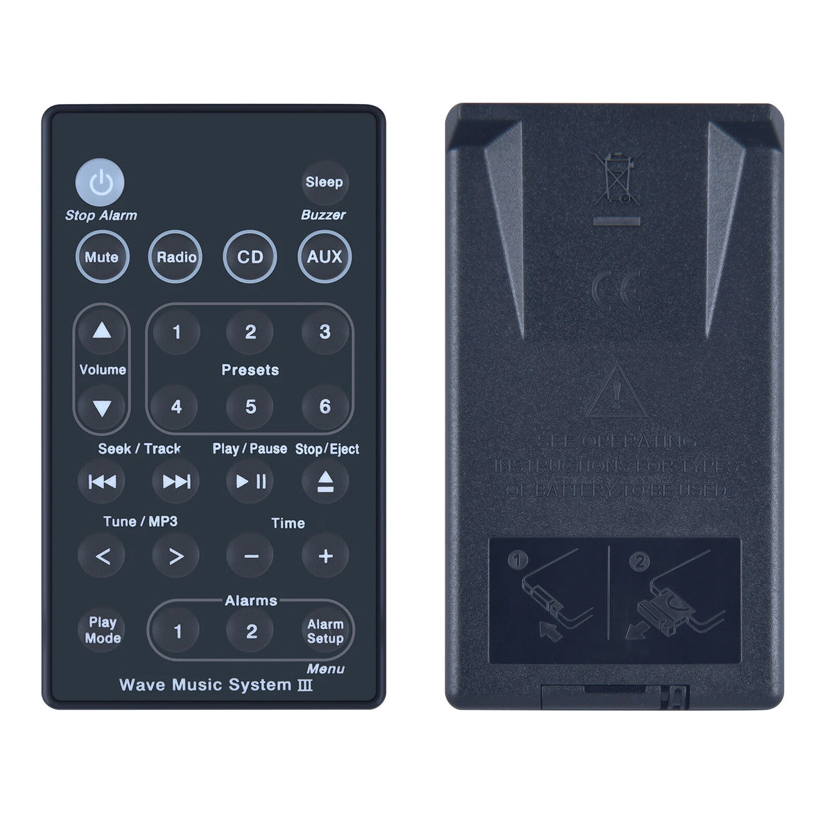 Replacement Remote Control For Bose Wave Musical System III AWRCC1 AWRCC2 AWRCC3