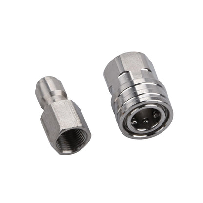 4Pcs 16mm Swivel to 3/8"Quick Connect Male Female Head For High Pressure Washer
