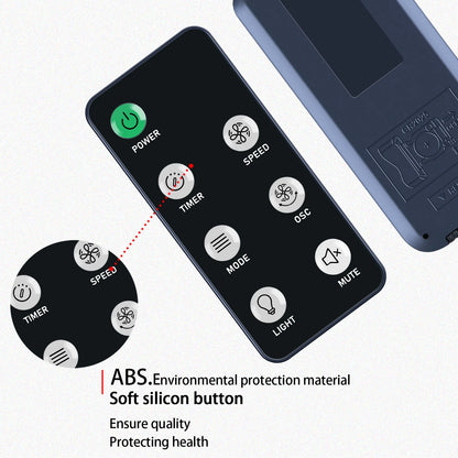 Remote Control For HOLMES 42" Digital Tower Fan 5 Speeds, 4 Modes 32510354
