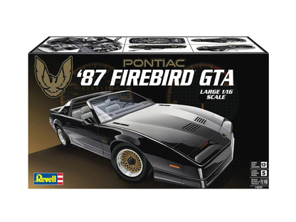Revell 14535 '87 Pontiac Firebird GTA 1:16 Scale 144-Piece Skill Large, White