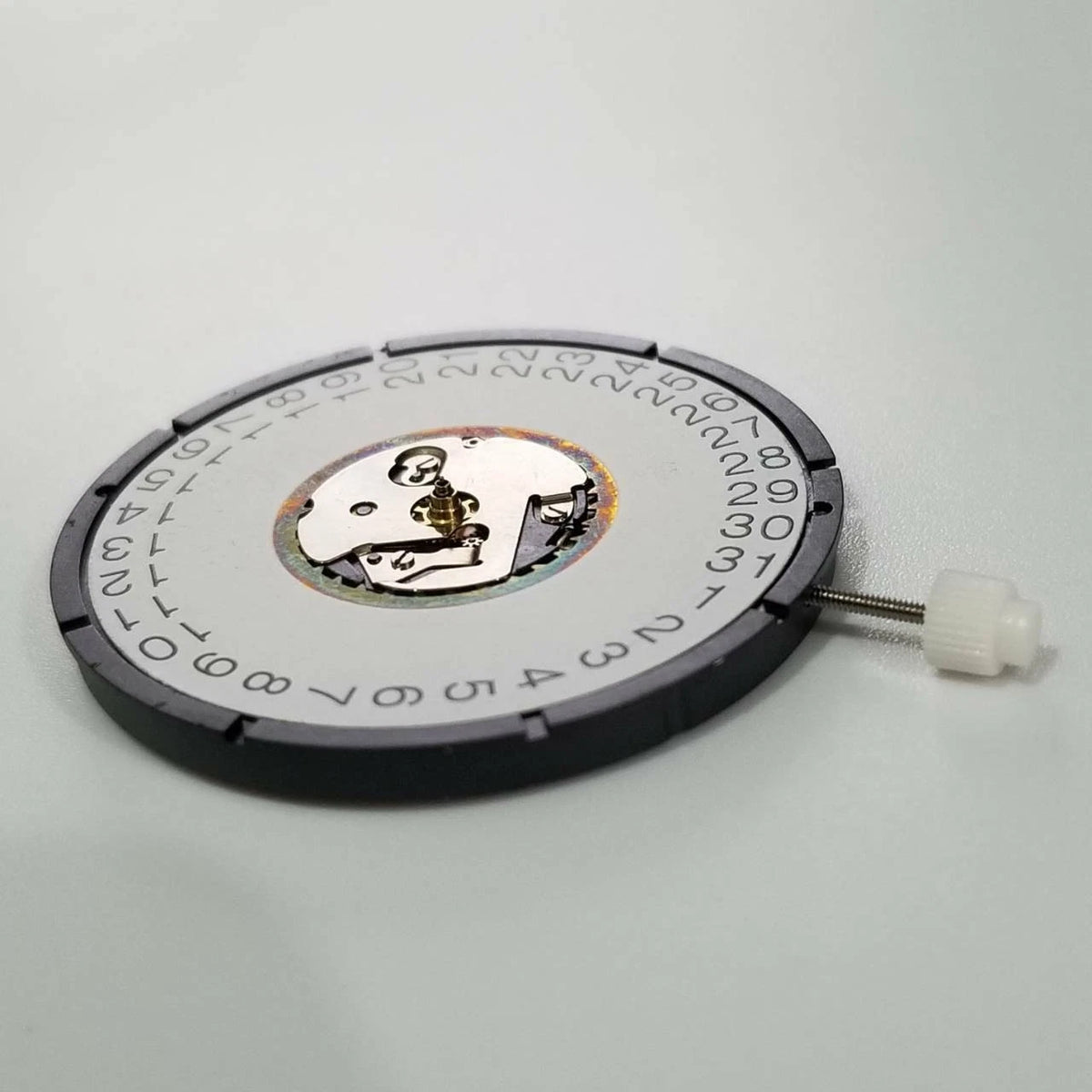 32.6mm Date @ 3 Quartz  Watch Movement with Battery + Stem for ISA 2334 1035