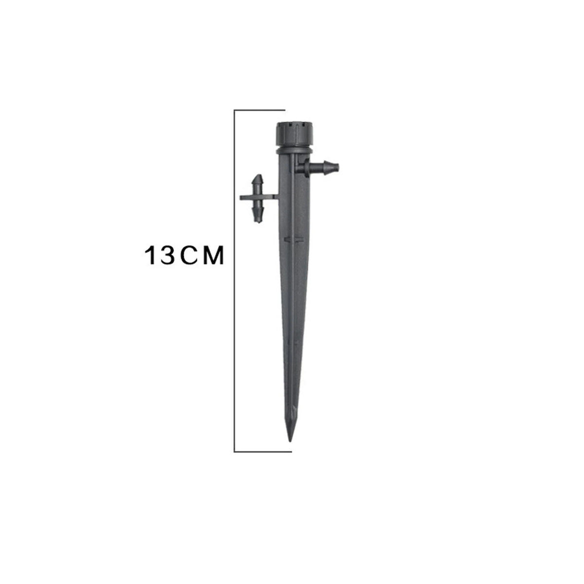 50Pack Adjustable Water Flow Polypropylene Nozzle Stake Drip Sprinklers Garden