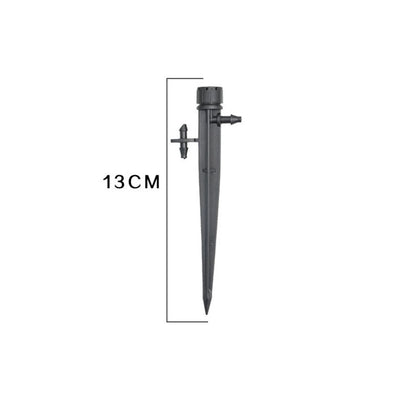 50Pack Adjustable Water Flow Polypropylene Nozzle Stake Drip Sprinklers Garden