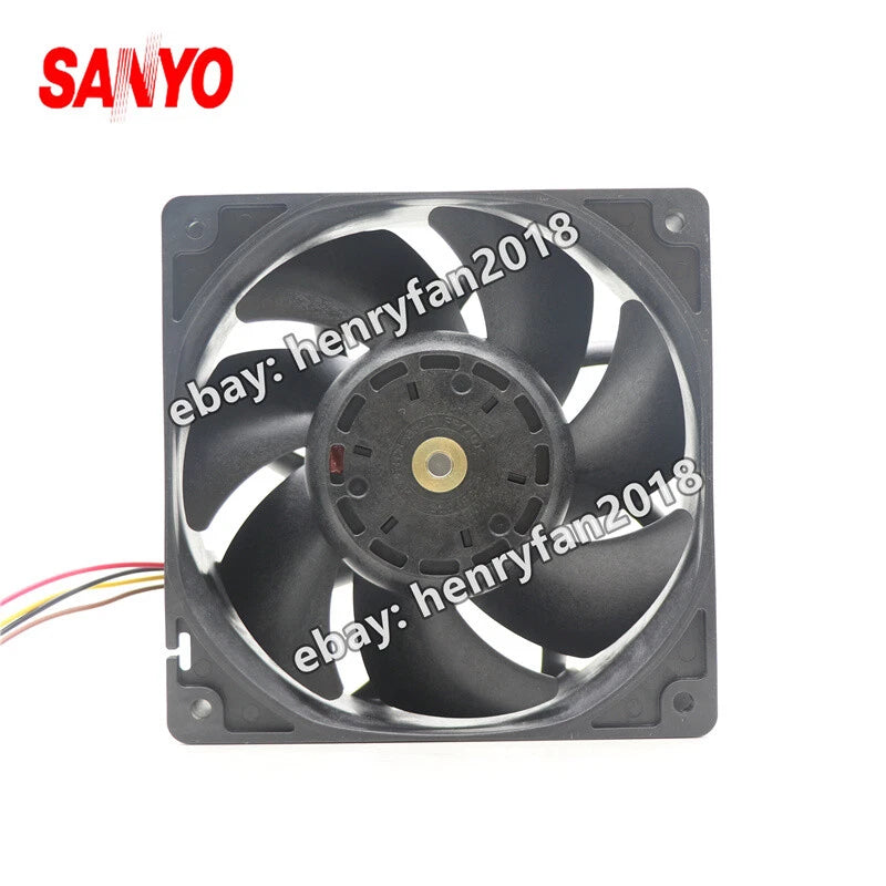 SANYO Denki 9GV1248P1J01 SanAce DC 48V 0.75A 120*120*38MM 4-wire PWM Cooling Fan